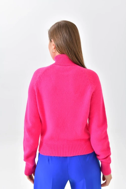 Kadın Kazak Boyunlu Kazak Kadın Kazak