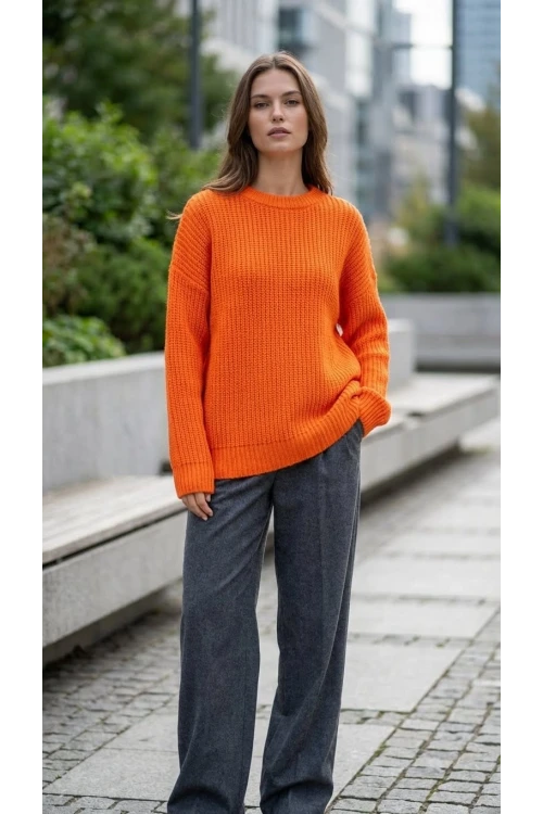 Kadın Kazak Örme Kazak Kadın Kazak